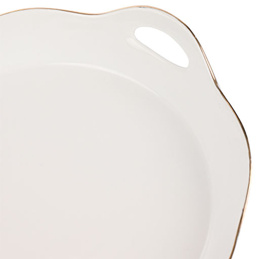 90016-134L Блюдо сервировочное для подачи керамика 30х28х5,5 LR (х10) - Mayer&boch фото 2