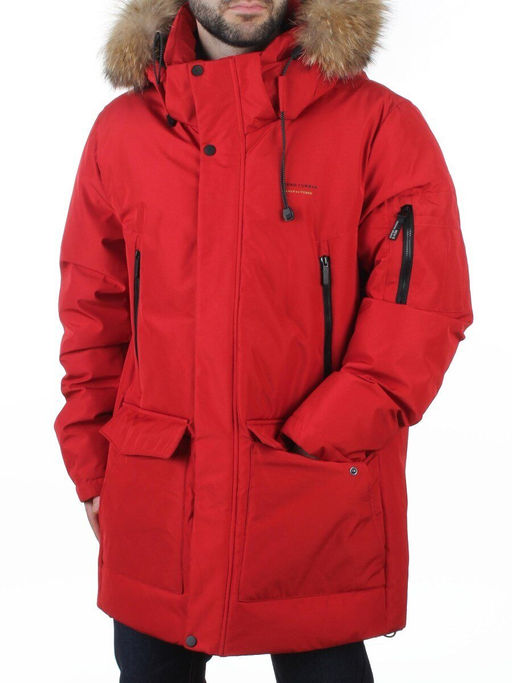 D6940L RED Куртка мужская зимняя "Аляска" (200 гр. холлофайбер)