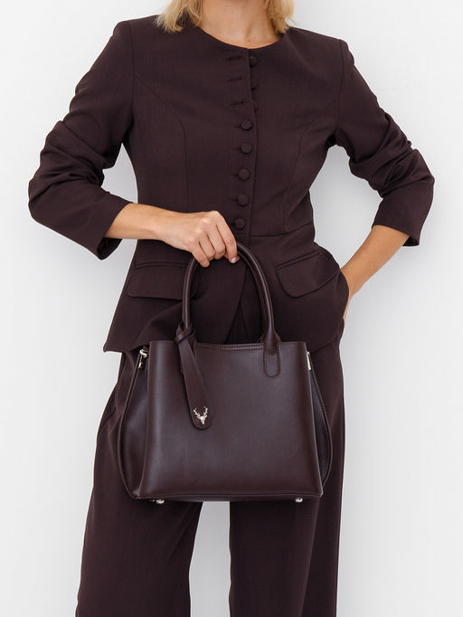 Сумка 1011M coffee  Polina&Eiterou