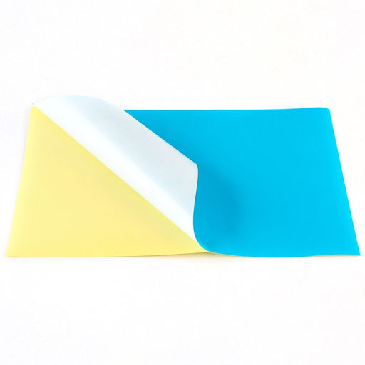 Бумага цветная самоклеящаяся, 16х23см, 6 листов, 6 цветов, 80 г/м2, Синий трактор  фото 3