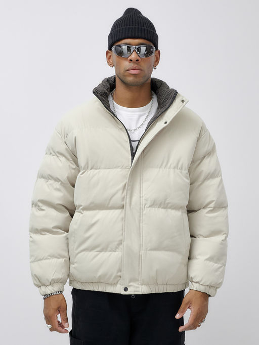 Куртка двухсторонняя мужская молодежная зимняя хаки цвета 25311TK - Mtforce фото 6