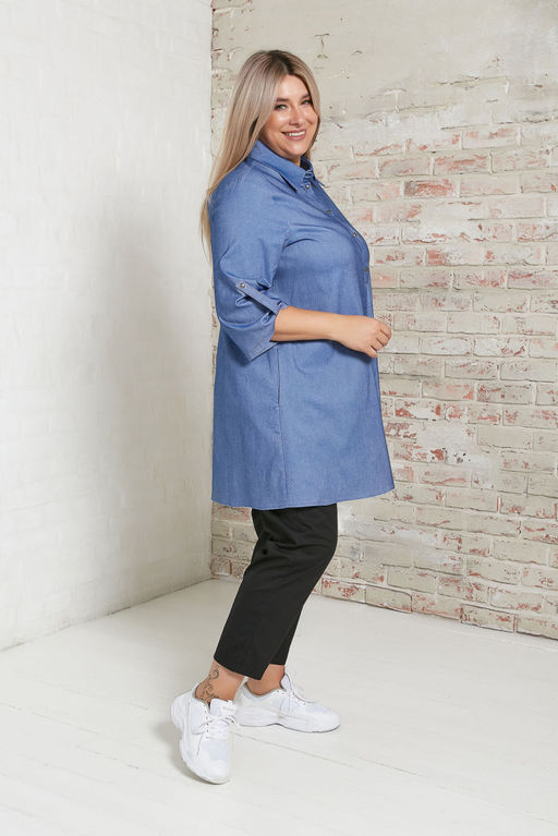 Туника Luxury Moda 893 голубой