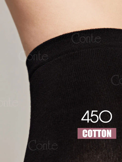 Колготки Cotton 450 (32/1)! - nero