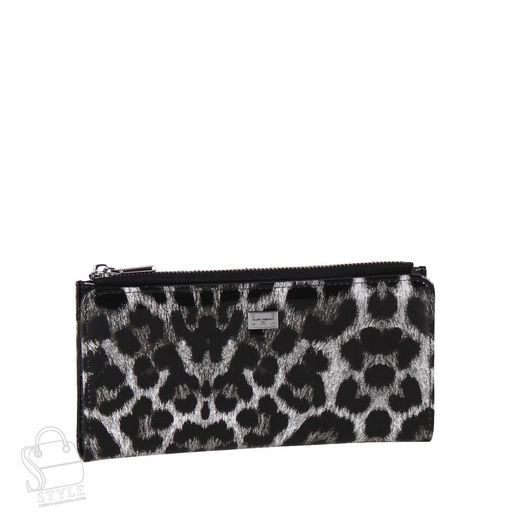 Женский кошелек 7002-9 black white Velina Fabbiano в Новосибирске