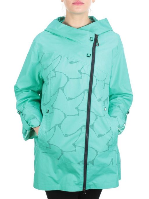 F809 GREEN Ветровка женская CO-COCOPINE (85% хлопок, 15% полиэстер) - Fashion фото 2
