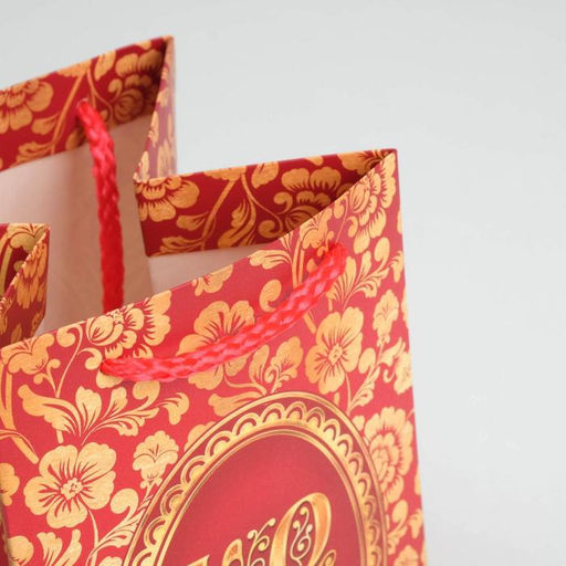 Цена за 3 шт. Пакет подарочный, упаковка на Пасху, «ХВ», 12×18×12 см