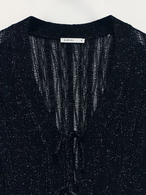 Джемпер на завязках с вискозой в составе / Zarina  фото 3