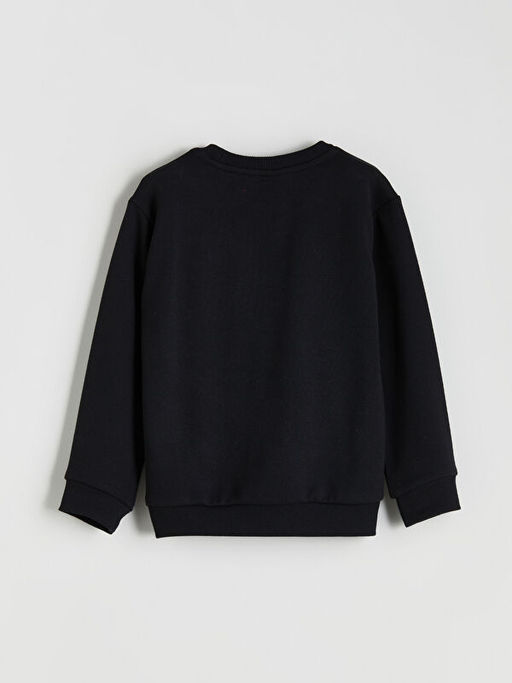 Bisiklet Yaka Erkek ?ocuk Sweatshirt