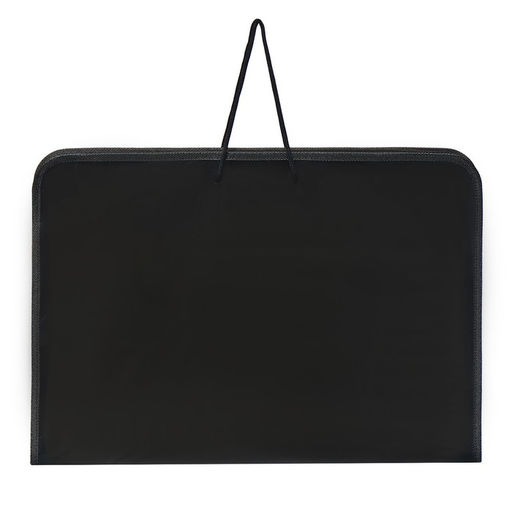 Папка для чертежей и рисунков А3, 460 х 320 х 25 мм, с ручками, пластиковая, молния вокруг, Офис - Calligrata фото 2