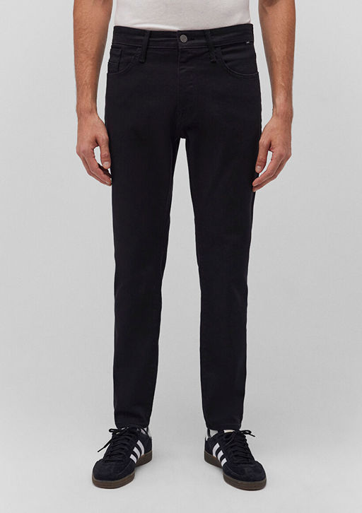 Milan Simsiyah Denim Jean Pantolon - Mavi фото 3