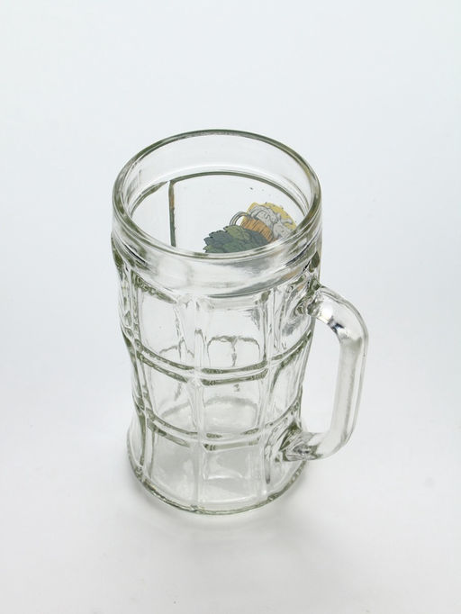 Кружка пивная стеклянная «С легким паром», 500 мл, 18+