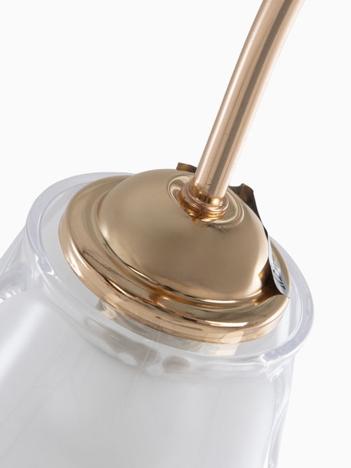 Люстра 12276/3FGD, 3×40 Вт, E27, 64×18×23 см, золото