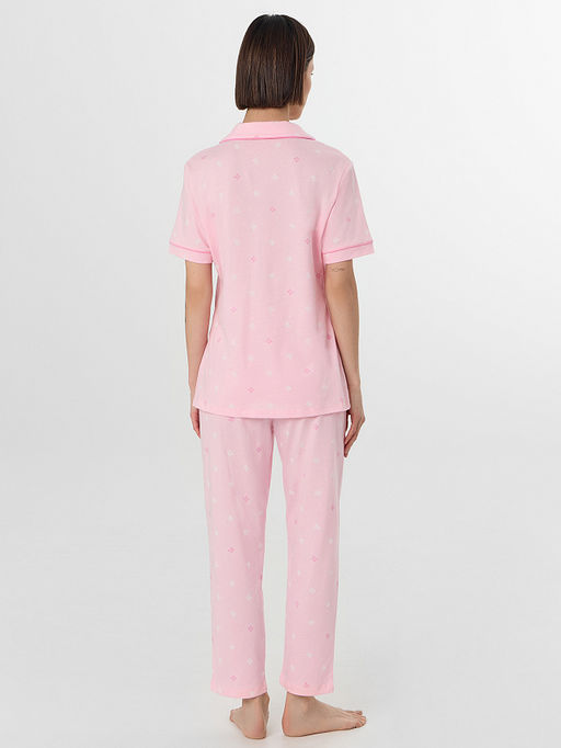 Костюм домашний женский розовый - Mark formelle фото 2