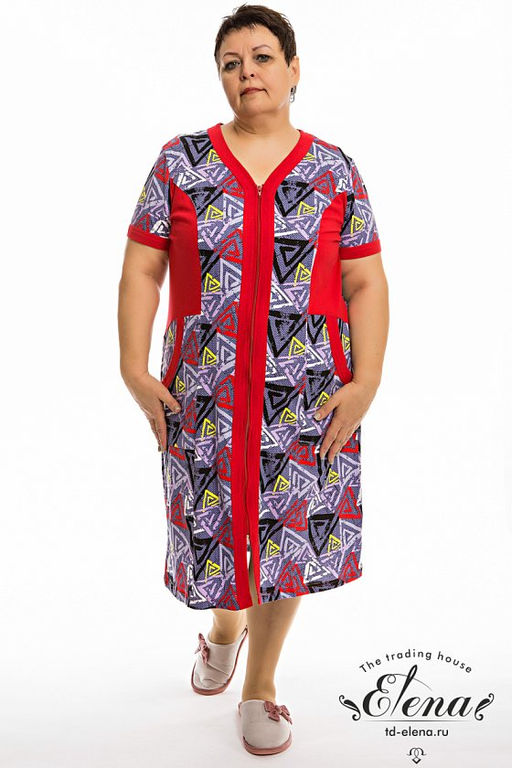 Халат М32142в Набивка - Елена фото 2