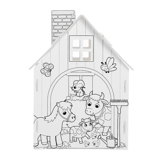 Домик-раскраска Ферма 3 в 1 - Zabiaka фото 5