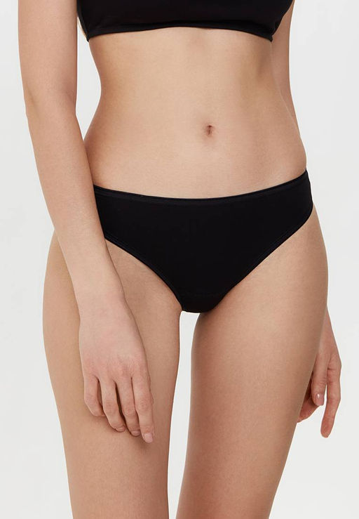 CONTE Трусы стринг BASIC COLLECTION LST 2000 (в коробке) black - Conte elegant фото 2