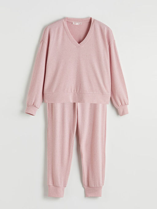 V Yaka Kad?n Pijama Tak?m