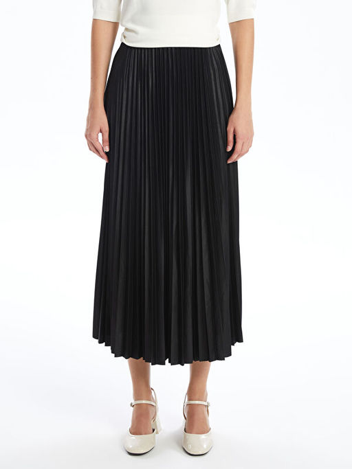 Dar Fit Kad?n Pileli Etek