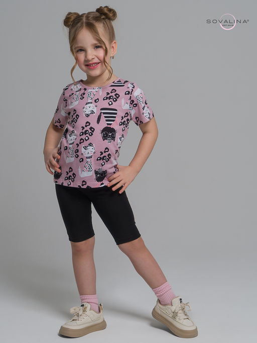 Костюм Актив коты лео-черный - Sovalina фото 2