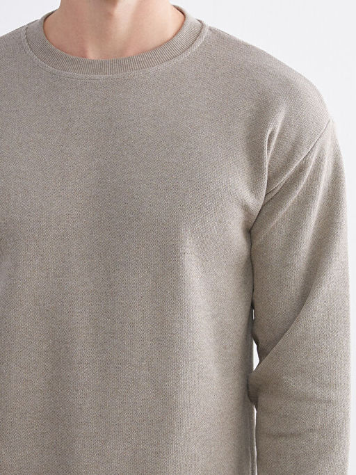 Bisiklet Yaka Erkek Triko Kazak