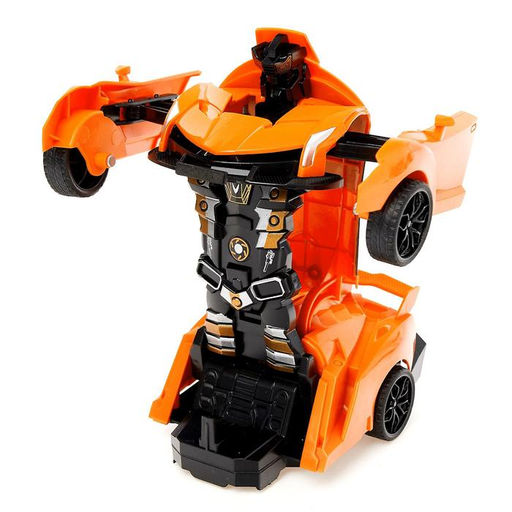 Робот-трансформер инерционный Автобот, трансформируется при столкновении, цвет МИКС, в пакете - Simaland фото 4