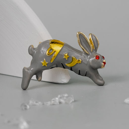 Брошь Арт. 3V-3416-Y - MyGemma фото 3