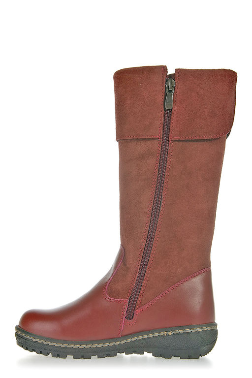 Сапоги школьные утепленные ZEBRA