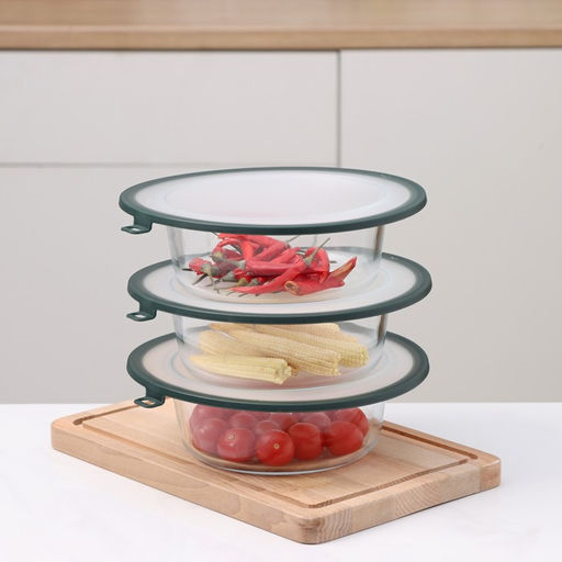 Вакуумная крышка для посуды Доляна, d=22,5 см, цвет зелёный  фото 3