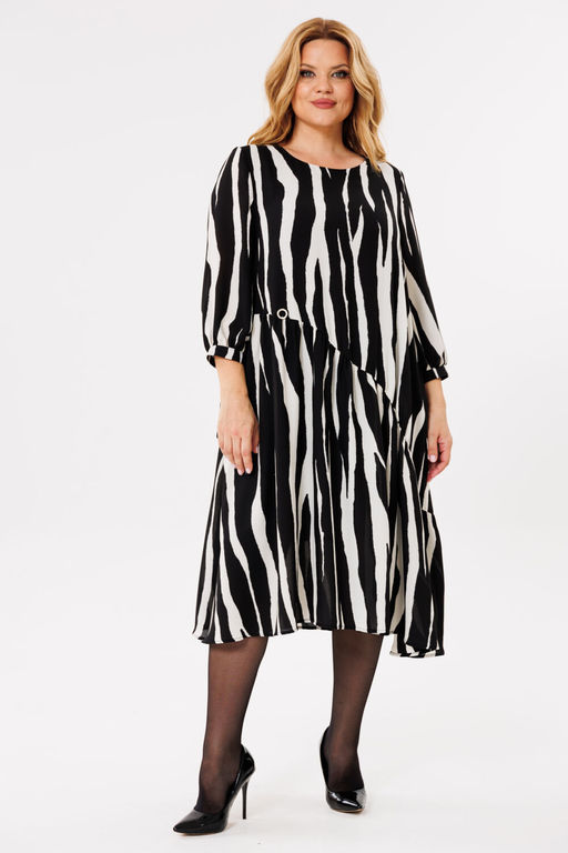 Платье Michel Chic 2164 зебра