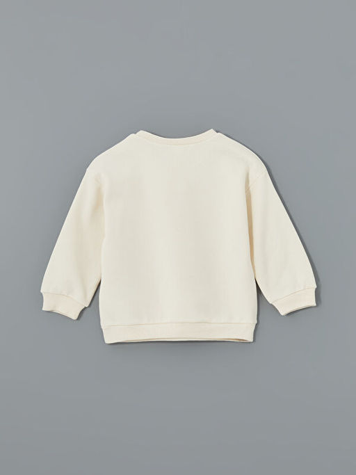 Elsa Bask?l? Kal?n K?z Bebek Sweatshirt - Waikiki фото 2