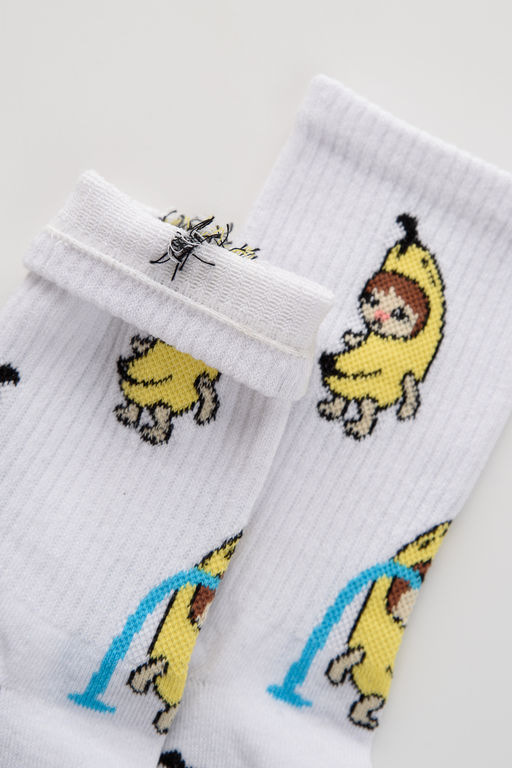 Носки мужские Банана - кот - Berchelli фото 5