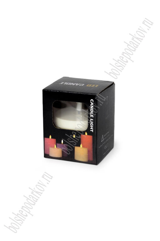 Свеча светодиодная на батарейках 8*8*10 см (1 шт) SF-8046, №1 - Больше подарков фото 6