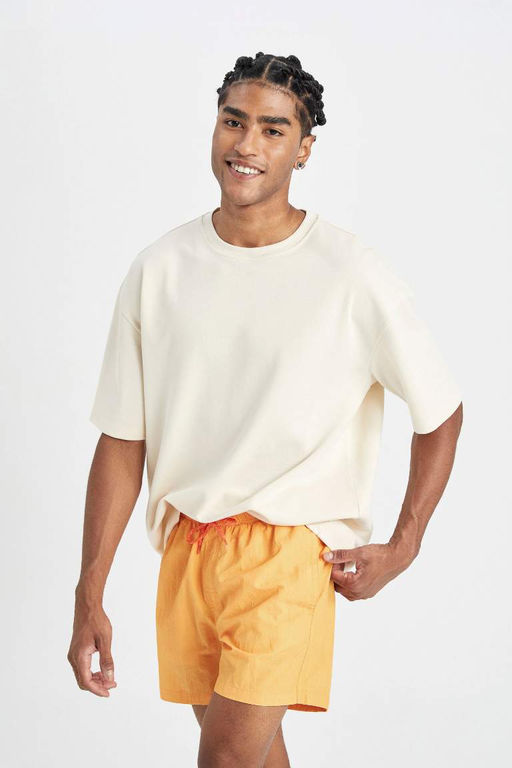 Моющиеся короткие шорты для плавания на сетчатой подкладке - Defacto фото 4