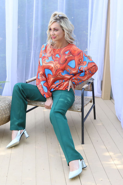 Блуза М5-5083/4 - Wisell фото 8