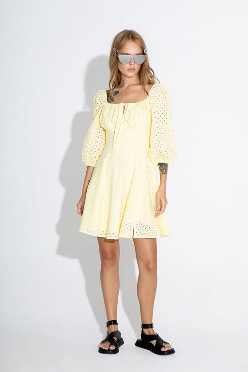 Платье Pirs 4569 жёлтый