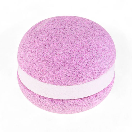 Цена за 2 шт. Бомбочка для ванны «Макарун» сиреневая, 50 г