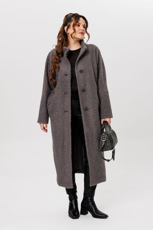 Пальто Michel Chic 363/1 темно-серый  фото 6
