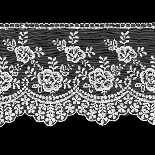 Кружево Gamma сетка 155 мм GKM-15501 в пакете 8.8 м 0.2 Турция СК/Распродажа TL003CR кремовый