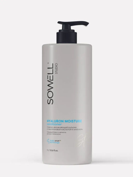 SOWELL бальзам 1л Глубоко увлажняющий д/волос Hyaluron Moisture