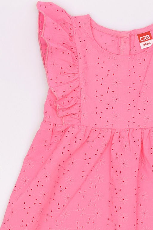 CRB wear/CSBG 63829-27-414 Платье для девочки,розовый/Ex.Cherubino фото 3