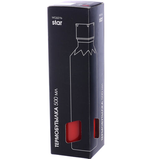 77030-4 Термобутылка 500мл. Star, красная (х20) - Mayer&boch фото 4