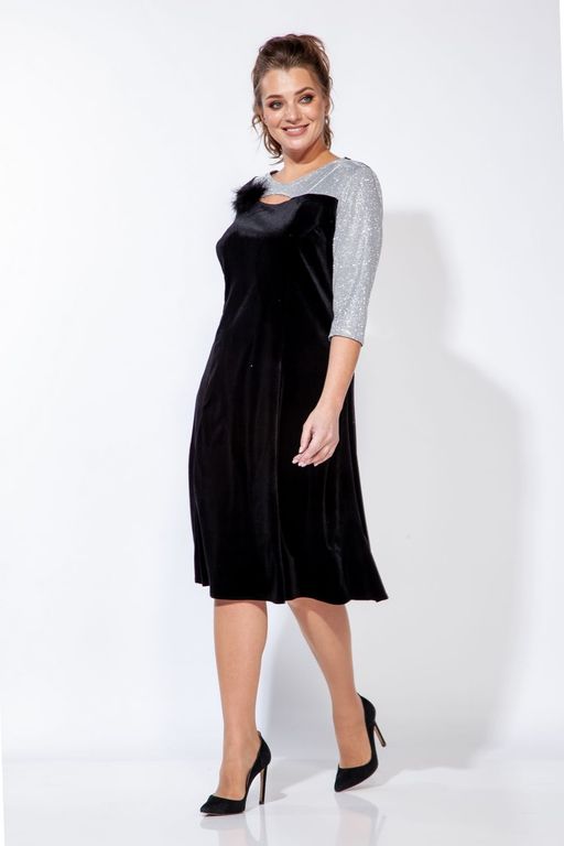 Платье Belinga 1222 черный - Mira fashion фото 53