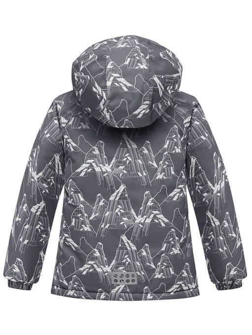 Горнолыжный костюм Valianly детский для мальчика серого цвета 9205Sr  фото 3