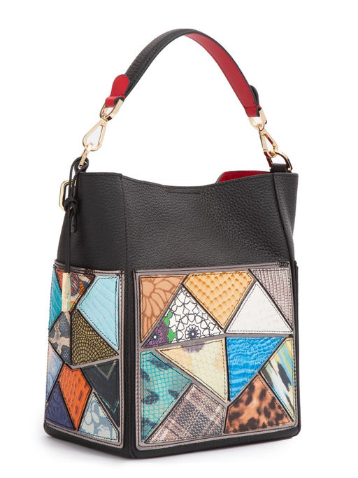 Сумка ELEGANZZA Z24-1206S-2 multicolor-black  фото 6