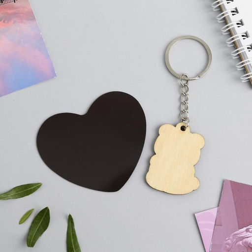 Брелок для ключей и магнит Панды, подарочный набор, 14.5?12 см