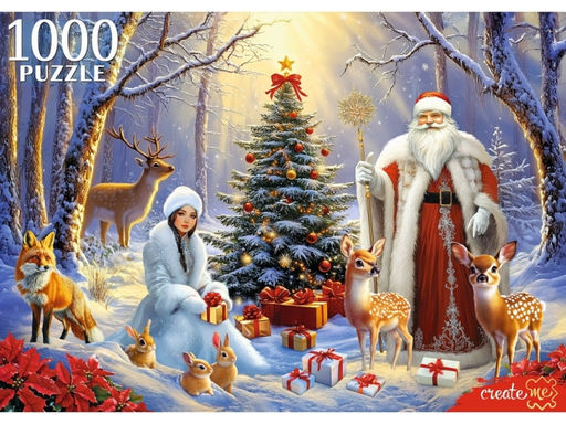 Пазлы 1000 "Праздник в лесу"