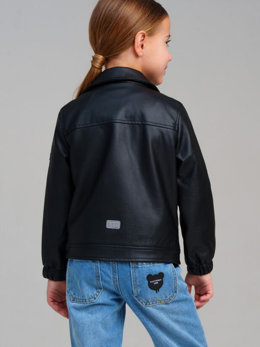 PlayToday / Куртка из экокожи для девочки  фото 4