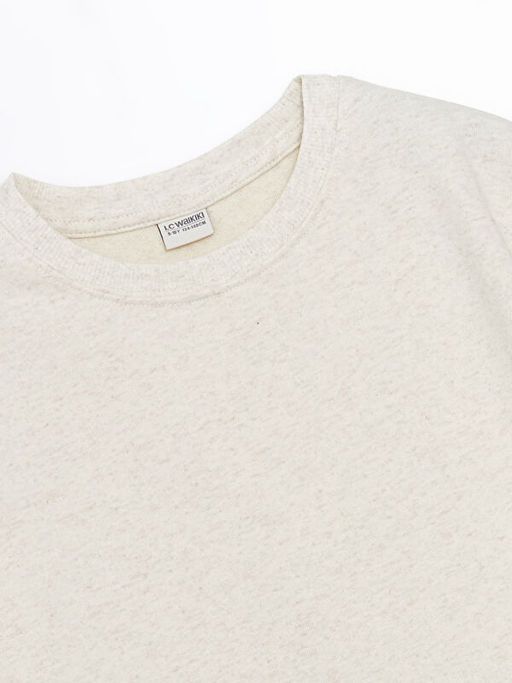 Bisiklet Yaka Erkek ?ocuk Sweatshirt