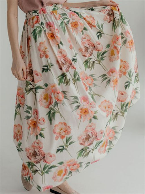 58% лен, 42% хлопок юбка - Волтри фото 3