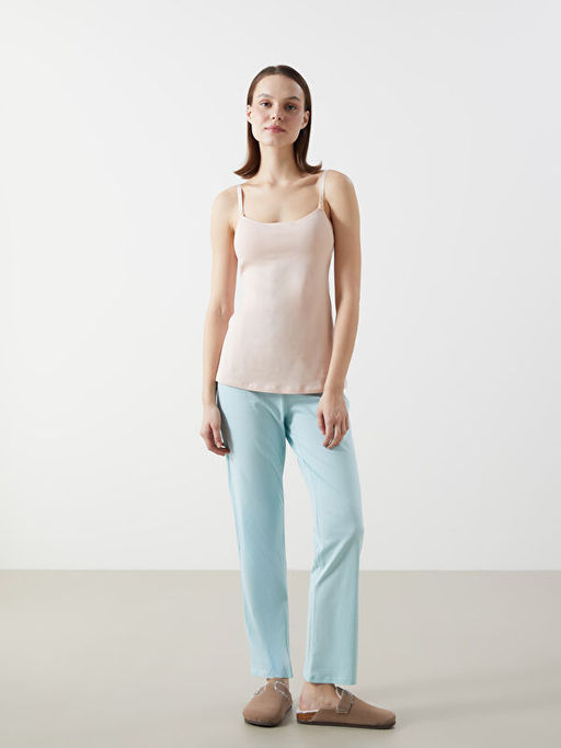 U Yaka D?z Ask?l? Hamile Kuplu Atlet